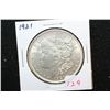 Image 1 : 1921 Silver Morgan $1