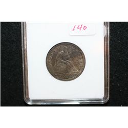 1854 Seated Liberty Quarter, ANACS Graded EF45