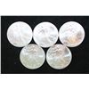 Image 1 : 2002 Silver Eagle $1, Lot of 5