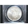 Image 1 : 1878 Silver Morgan $1, PCGS Graded MS62 Weak, 7/8 Tail Feathers