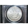 Image 2 : 1878 Silver Morgan $1, PCGS Graded MS62 Weak, 7/8 Tail Feathers