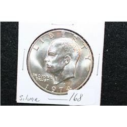 1974-S Eisenhower $1; Silver