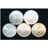 Image 2 : 2006 Silver Eagle $1, Lot of 5