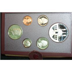 1984-S US Mint Prestige Proof Set W/US Commerative XXIII Olympiad $1 Coin