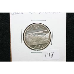 2005-S West Virginia State Quarter