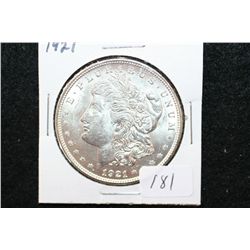 1921 Silver Morgan $1