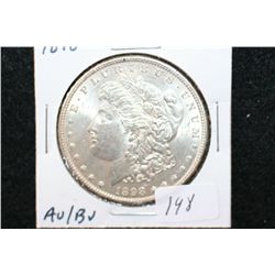 1898 Silver Morgan $1, AU/BU