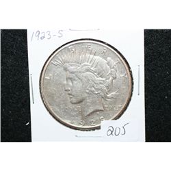 1923-S Peace $1