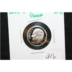 2005-S Roosevelt Dime; Silver Proof
