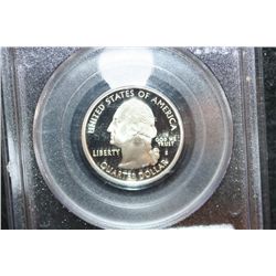 2008-S Arizona State Quarter-Silver; PCGS Graded PR69DCAM