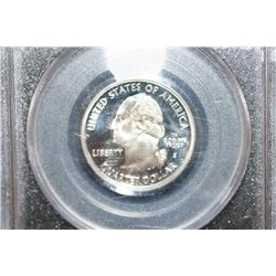 2000-S Virginia State Quarter-Silver; PGCS Graded PR69DCAM