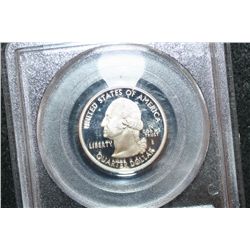 2008-S Oklahoma State Quarter-Silver; PCGS Graded PR69DCAM