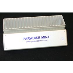 Paradise Mint Graded Coin Box W/Lid, EMPTY