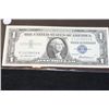 Image 1 : 1957 US Silver Certificate $1, Blue Seal, 4 Consecutive Numbers, Lot of 4