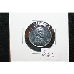 1943 Steel Wheatback Penny