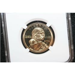 2000-S Sacagawea $1, NGC Graded PF69 Ultra Cameo