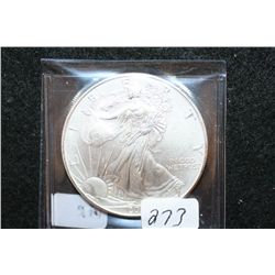 2000 Silver Eagle $1