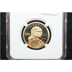 2003-S Sacagawea $1, NGC Graded PF69 Ultra Cameo