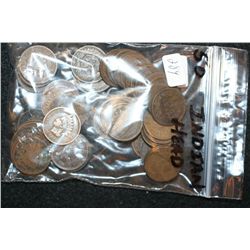 Indian Head Penny, Various Dates & Conditions, Lot of 50