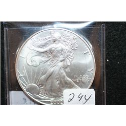 2002 Silver Eagle $1