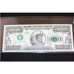 2001 United States of America $1,000,000 "Fake" Bill