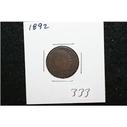 1892 Indian Head Penny