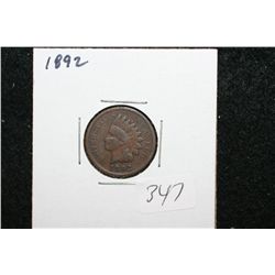 1892 Indian Head Penny