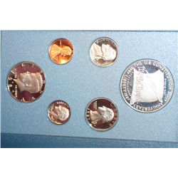 1987-S US Mint Prestige Proof Set W/Commerative US Constitution 200th Anniversary $1 Coin