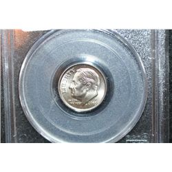 2005-P Roosevelt Dime; PCGS Graded MS69 Satin Finish