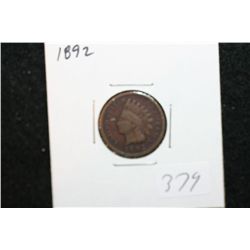 1892 Indian Head Penny