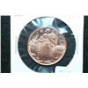 Image 1 : Golden State Mint "Standing Liberty" Copper Round; .999 Fine Copper 1/4 Oz.
