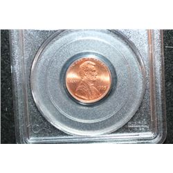 1995 Lincoln Penny; PCGS Graded MS66RD