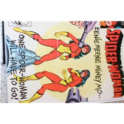 1980 Marvel Comics; Spider-Woman "Eenie Meenie Miney Mo -- One Spider-Woman Will Have To Go!" Editio