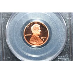 2007-S Lincoln Penny; PCGS Graded PR68RD DCAM