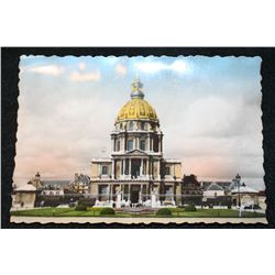 Vintage French Paris Strolling Dome Post Card