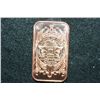 Image 2 : 2012 Copper Ingot; .999 Fine Copper 1 Oz.