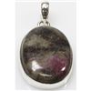 Image 1 : Natural 12.0g Semi Precious .925 Sterling Silver