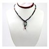 Image 1 : Natural 101.22 ctw Emerald, Ruby Sapphire Bead Necklace
