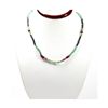 Image 1 : Natural 83.79 ctw Emerald Ruby Sapphire Bead Necklace