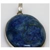 Image 1 : Natural 139.79 ctw Semi Precious .925 Sterling Pendant