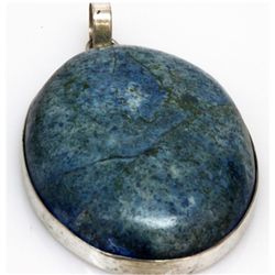 Natural 182.81 ctw Semi Precious .925 Sterling Pendant