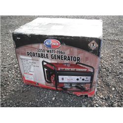 All Power 3,250W Portable Generator