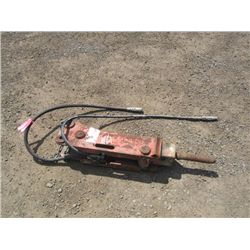 Skid Steer Hydraulic Breaker Attachment