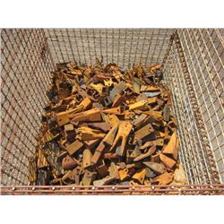Bucket Teeth w/ Steel Bin