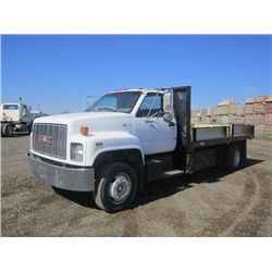 1995 GMC Topkick S/A Flatbed Dump Truck