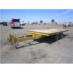 Miller OT 18' T/A Tilt-Deck Equipment Trailer