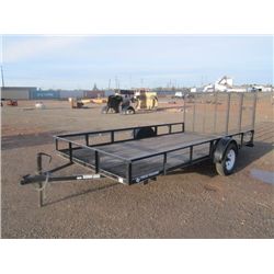 2008 Texas Trailers SG714LA S/A Utility Trailer