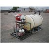 Image 1 : Skid Mount Poly Spray Tank