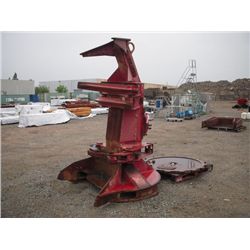 Quadco Hydraulic Log Disc Cutter Attachment