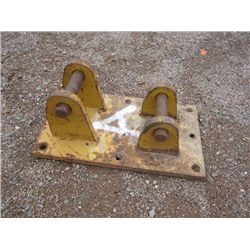 Compaction Wheel Plate w/ Pins